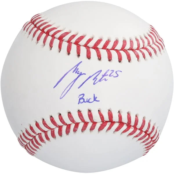 Byron Buxton Signed Baseball | Buck Inscription