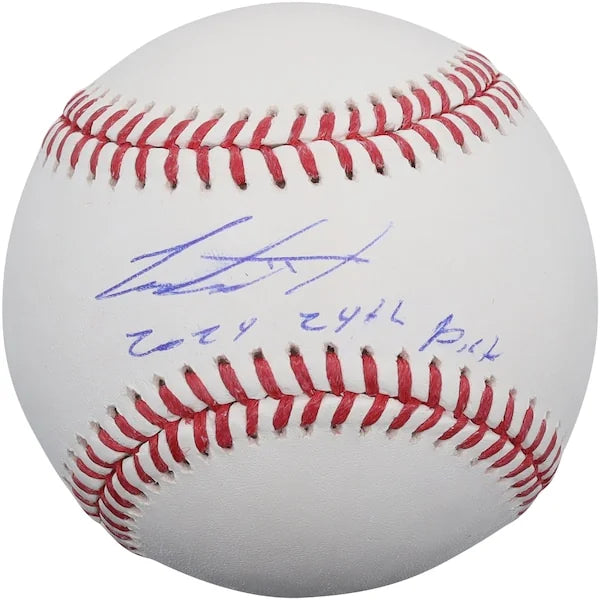 Cam Caminiti Signed Baseball | 2024 24th Pick Inscription