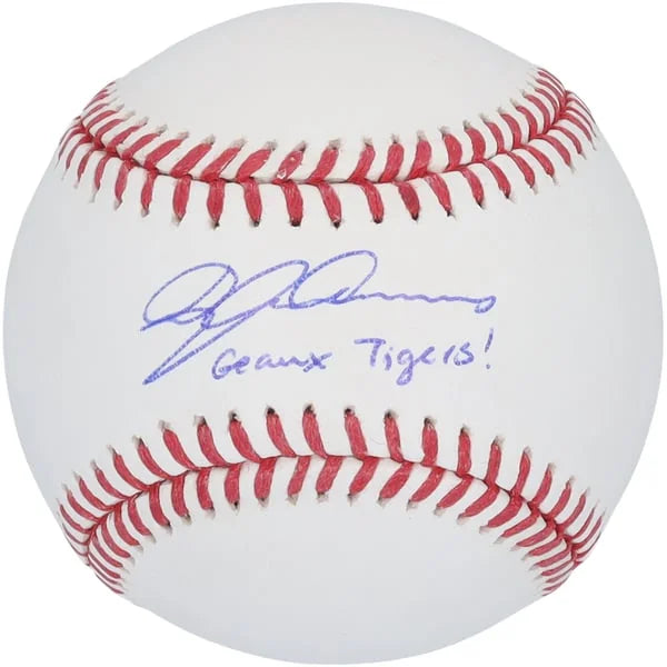 Dylan Crews Signed Baseball | Geaux Tigers Inscription