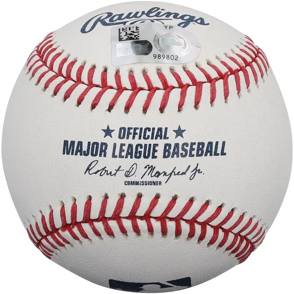 Justin Crawford Signed Baseball | 2022 17th Pick Inscription