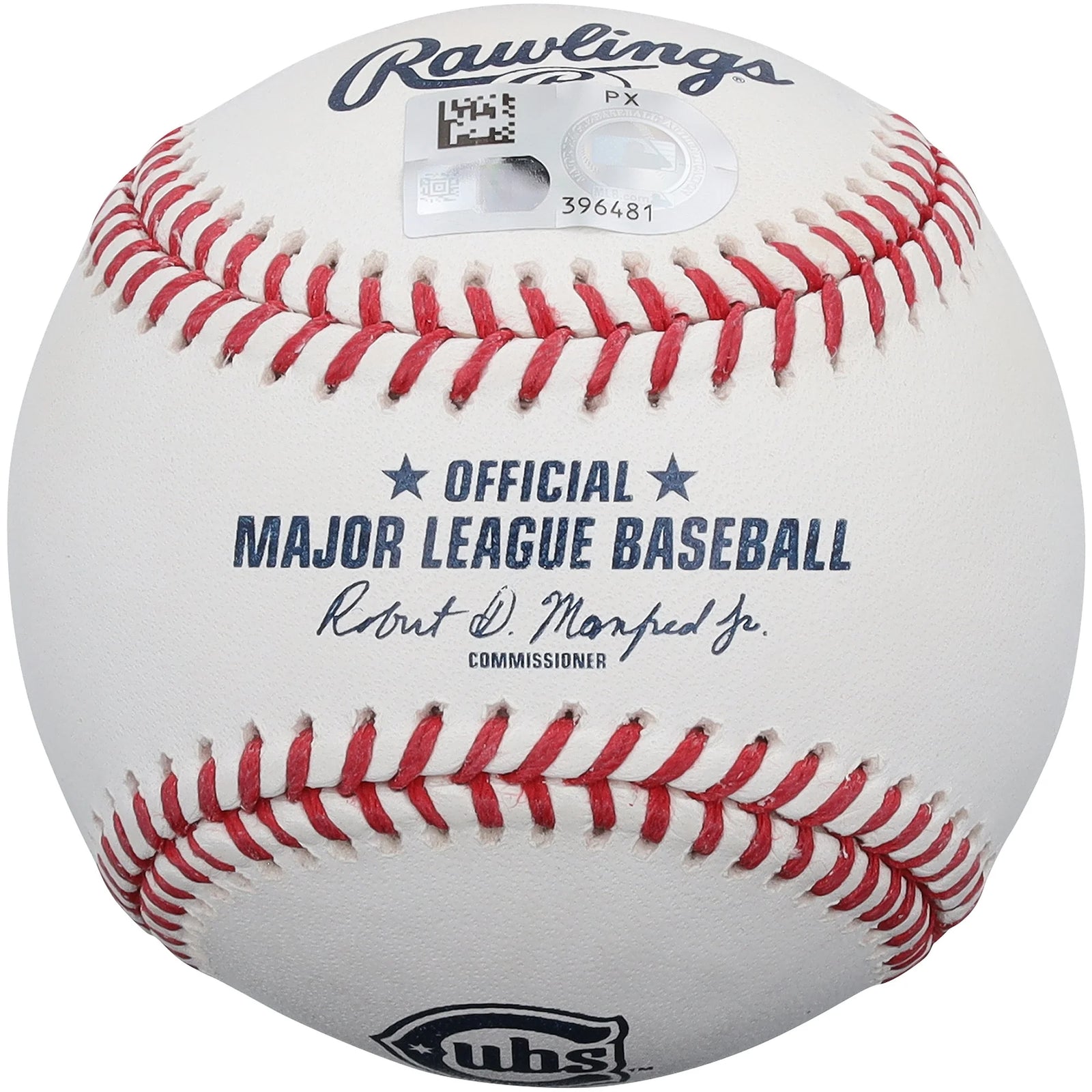 2025 Pete Crow-Armstrong Signed Cubs Baseball | Fly The W Inscription