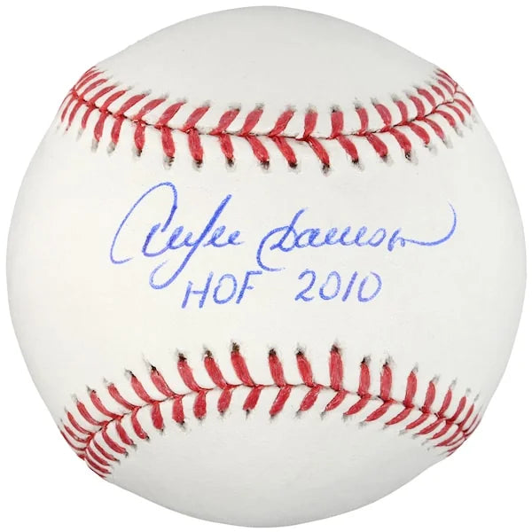 Andre Dawson Signed Baseball | HOF 2010 Inscription