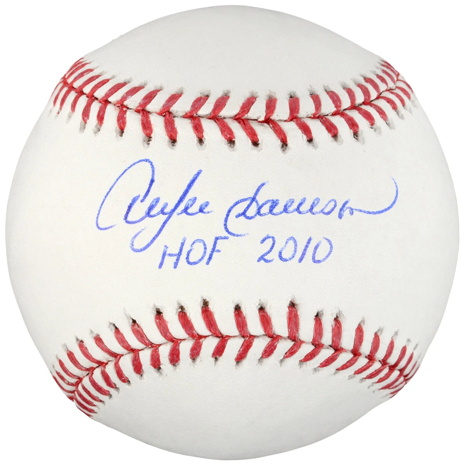 Andre Dawson Signed Baseball | HOF 2010 Inscription