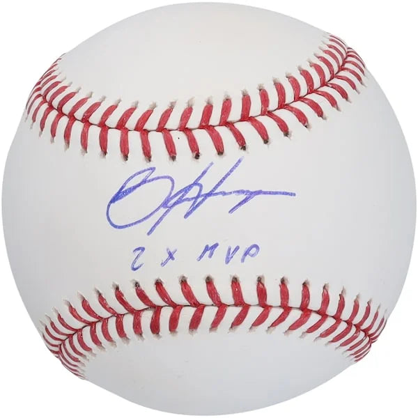 Bryce Harper Signed Baseball | 2x MVP Inscription