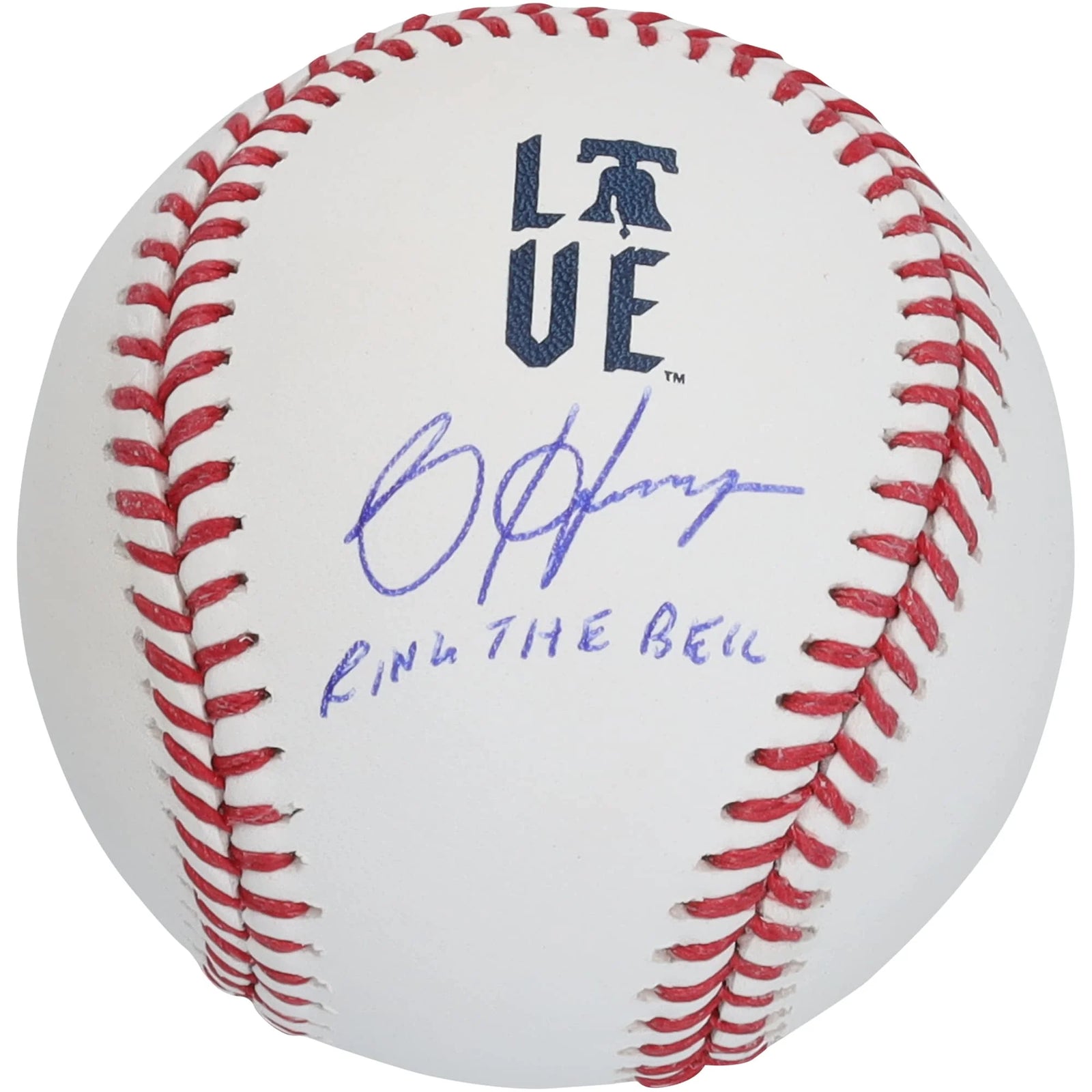 Bryce Harper Signed 2024 City Connect Baseball | Ring The Bell Inscription