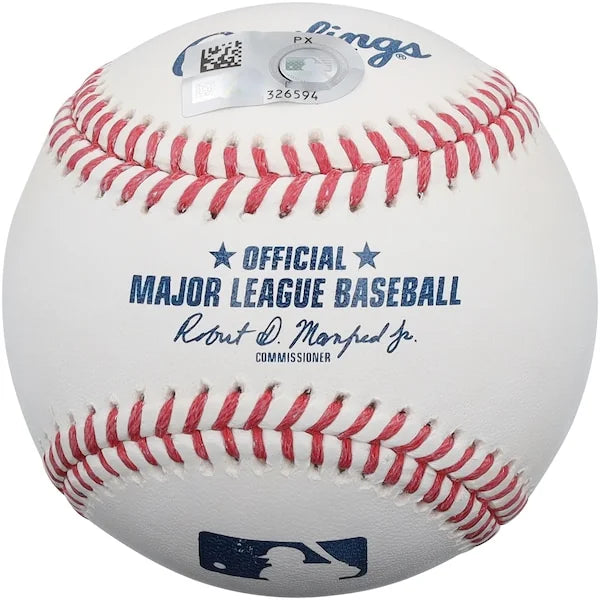 Seth Hernandez Signed Pirates Baseball | 2025 #6 Pick Inscription