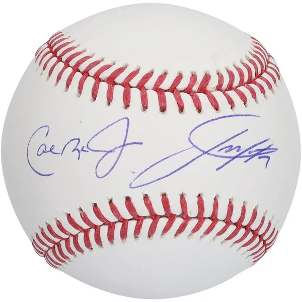 Cal Ripken Jr. & Jackson Holliday Signed Baseball | Baltimore Orioles