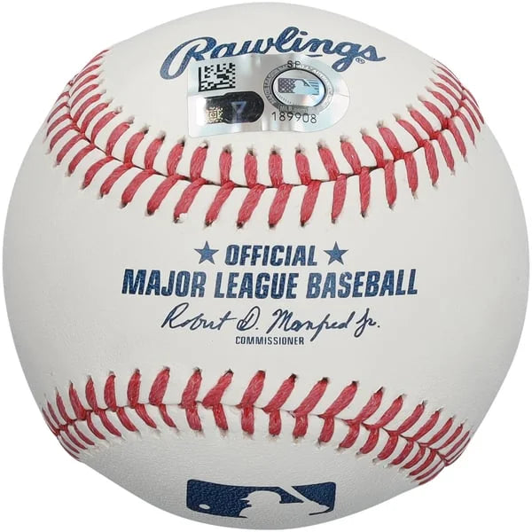 Carter Jensen Signed Kansas City Royals Baseball | MLB Authenticated | WBSBLJE0134