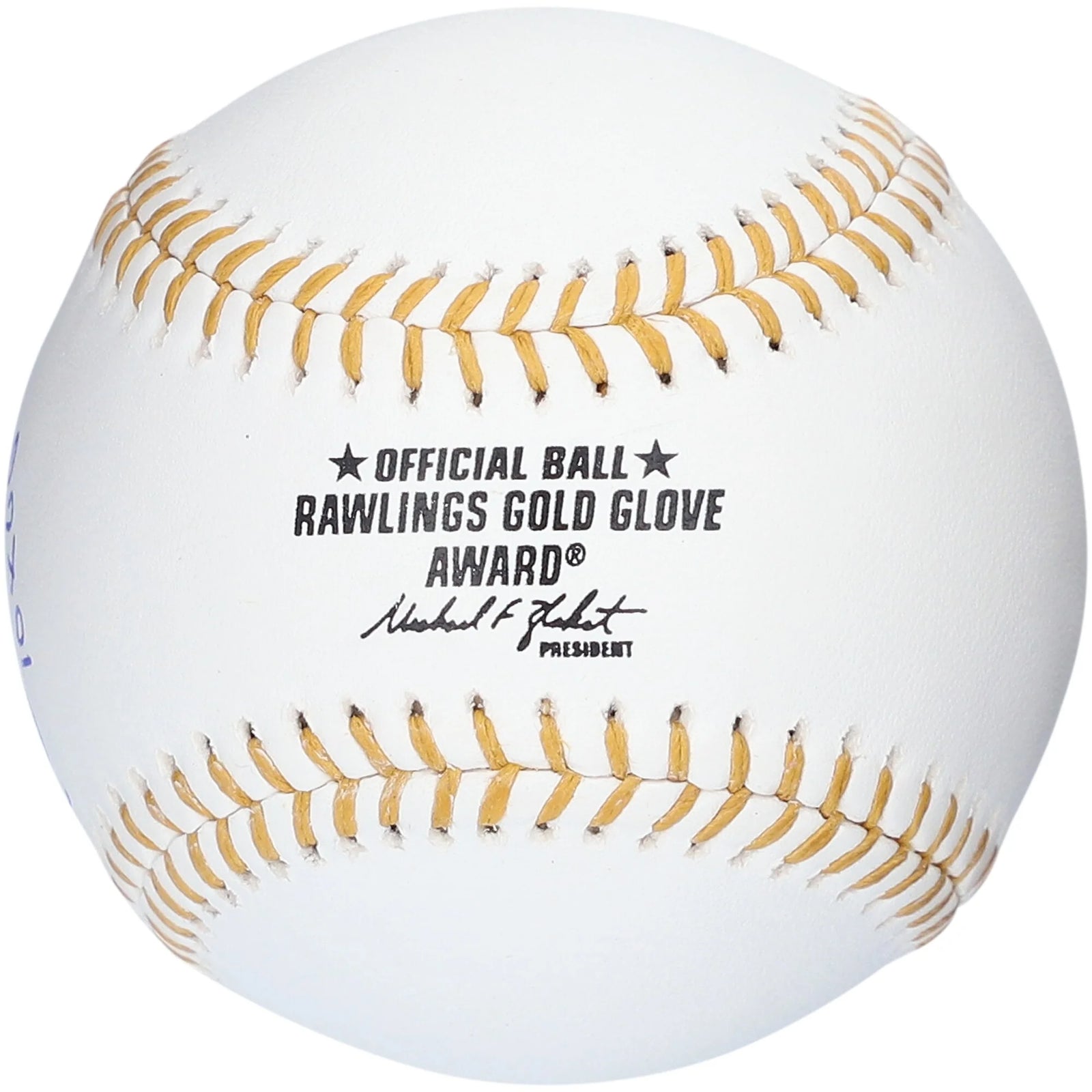 Andruw Jones Signed Baseball | 10X Gold Glove Inscription