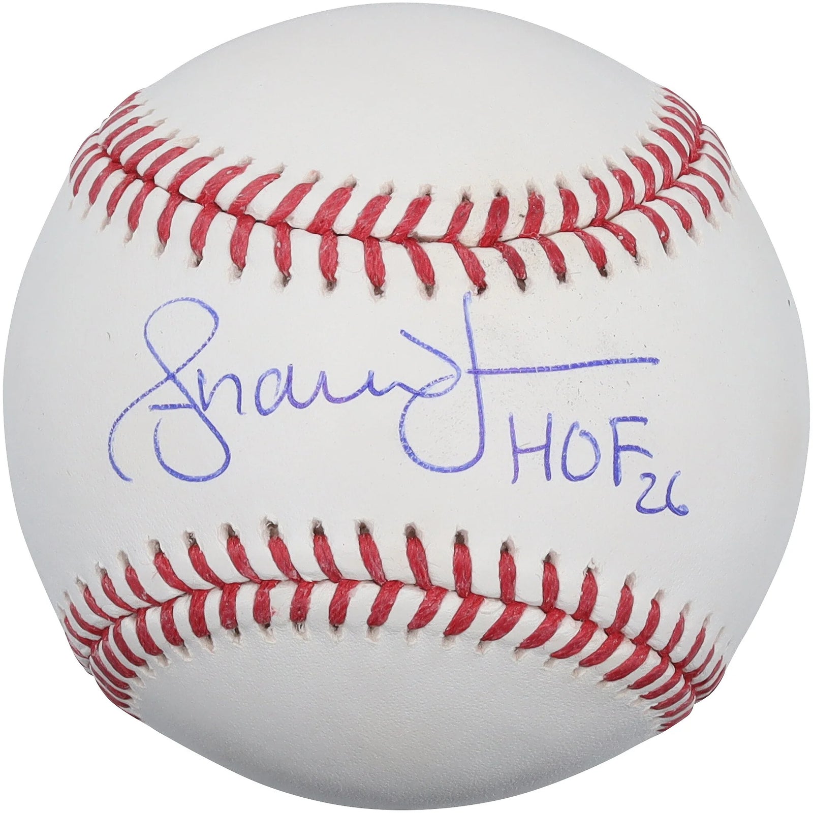 Andruw Jones Atlanta Braves Autographed Baseball with "HOF 26" Inscription - S