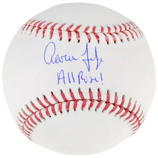 Aaron Judge Signed Baseball | All Rise Inscription