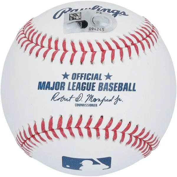 Wyatt Langford Signed Texas Rangers Baseball | MLB Debut 3-28-24