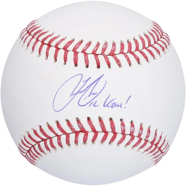 Francisco Lindor Signed Baseball | Mets LGM Inscription