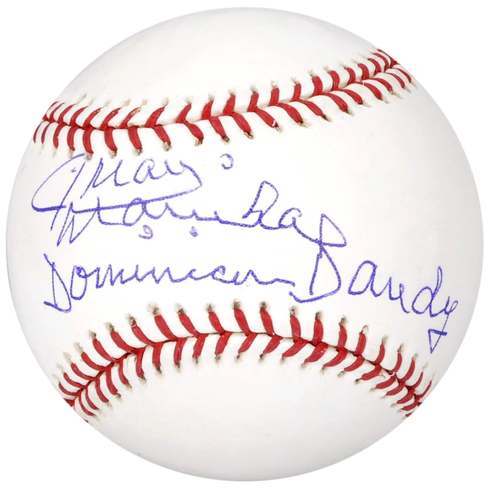 Juan Marichal Signed Baseball | Dominican Dandy Inscription