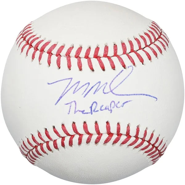 Mason Miller Signed Baseball | The Reaper Inscription