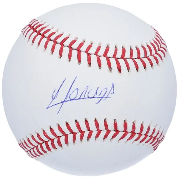 Yoan Moncada Signed Angels Baseball | MLB Authenticated