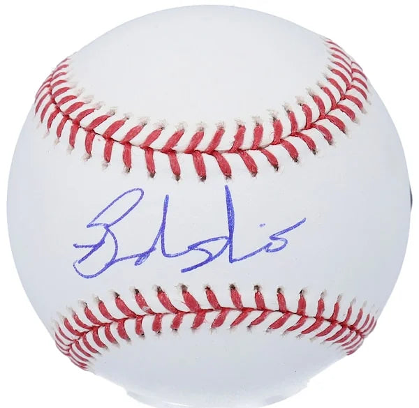 Brandon Nimmo Signed Baseball | Texas Rangers