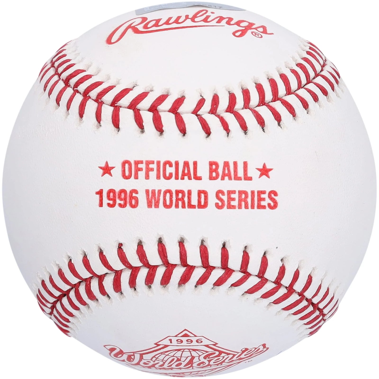 Andy Pettitte Signed 1996 World Series Logo Baseball | Yankees