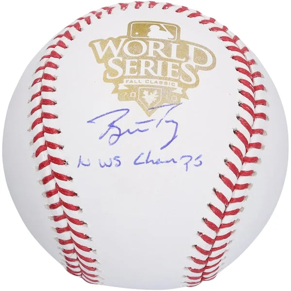 Buster Posey Signed 2010 World Series Baseball | Giants Catcher