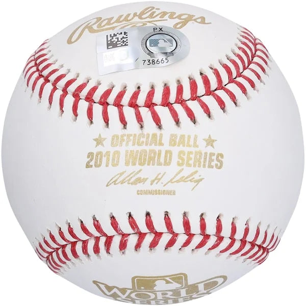 Buster Posey Signed 2010 World Series Baseball | Giants Catcher