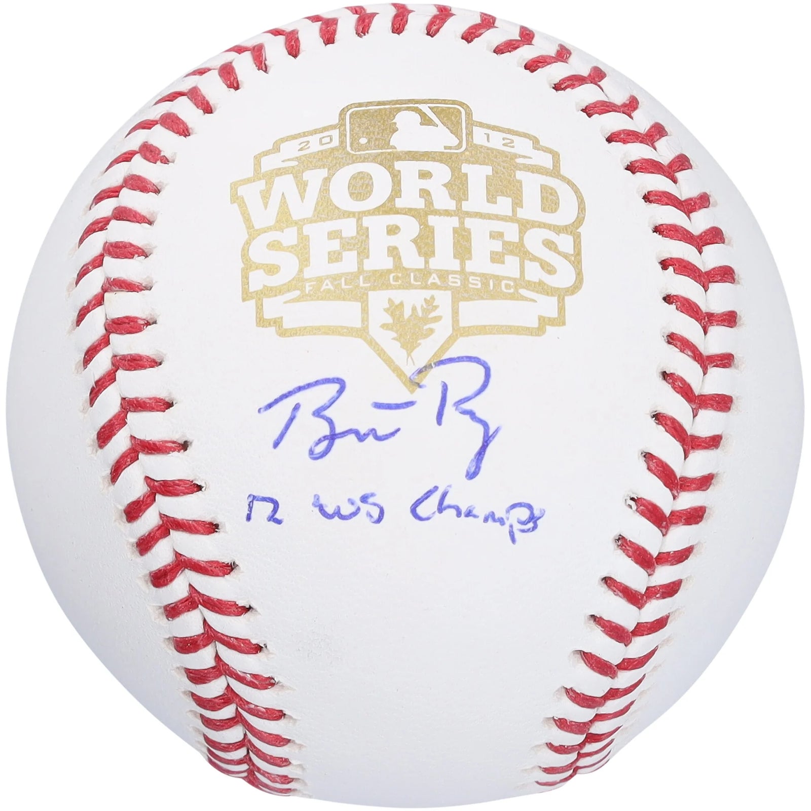 Buster Posey Signed 2012 World Series Baseball | Giants