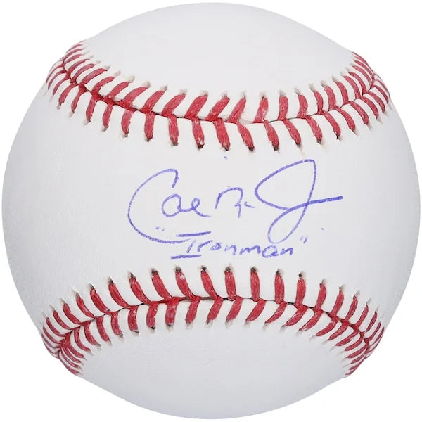 Cal Ripken Jr. Signed Baseball | Ironman Inscription