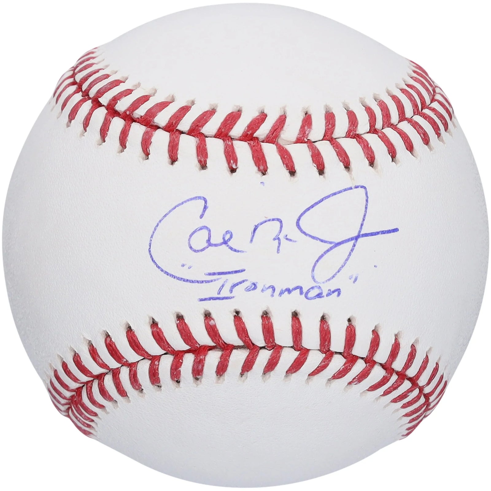 Cal Ripken Jr. Signed Baseball | Ironman Inscription