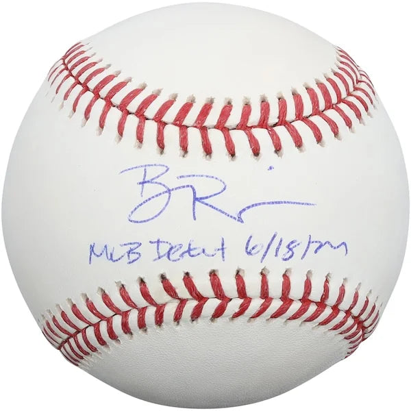 Ben Rice Signed Baseball | MLB Debut 6-18-24 Inscription
