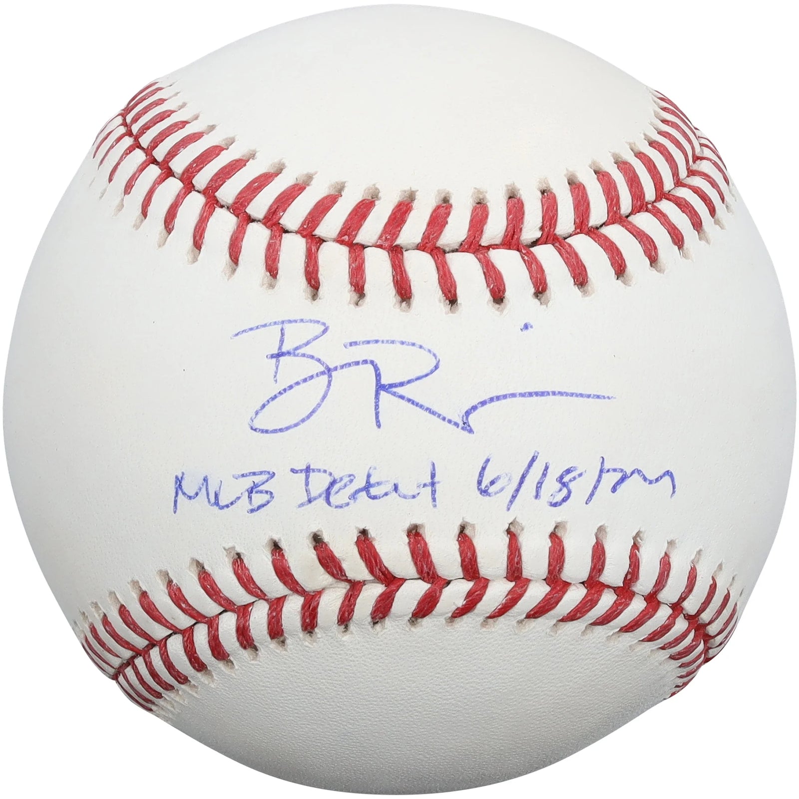 Ben Rice Signed Baseball | MLB Debut 6-18-24 Inscription