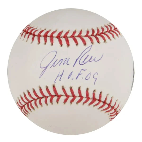 Jim Rice Signed Baseball | H.O.F. 09 Inscription