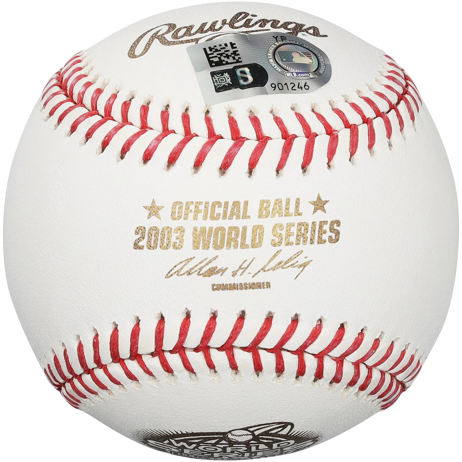 Ivan Rodriguez Signed 2003 World Series Baseball | Florida Marlins