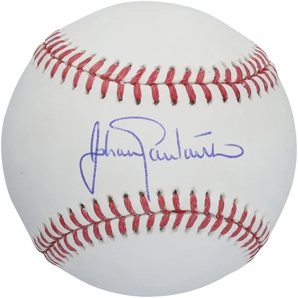 Johan Santana Signed Mets Baseball | Individually Numbered