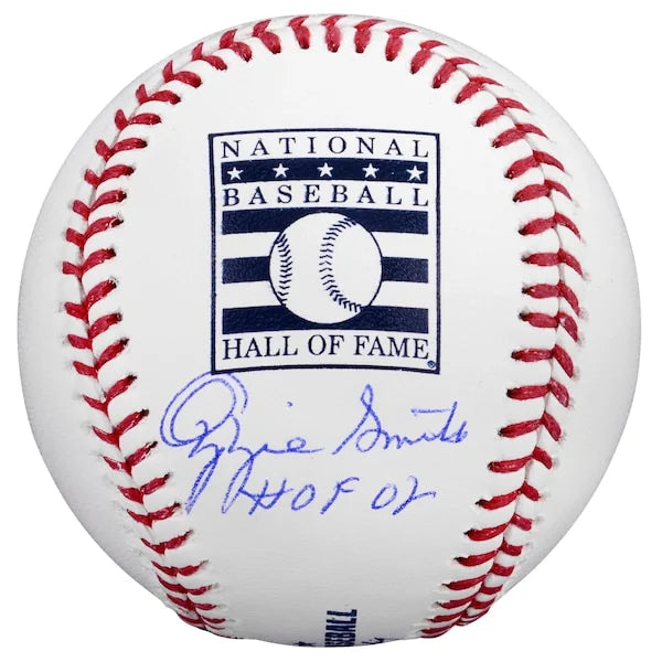 Ozzie Smith St. Louis Cardinals Autographed Hall of Fame - F2