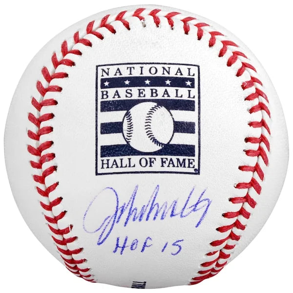 John Smoltz Signed Baseball | HOF 15 Inscription