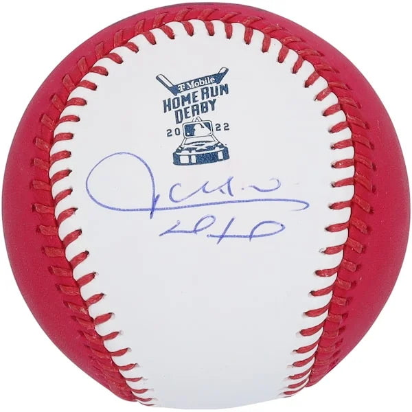 Juan Soto Signed 2022 Home Run Derby Money Baseball | Nationals
