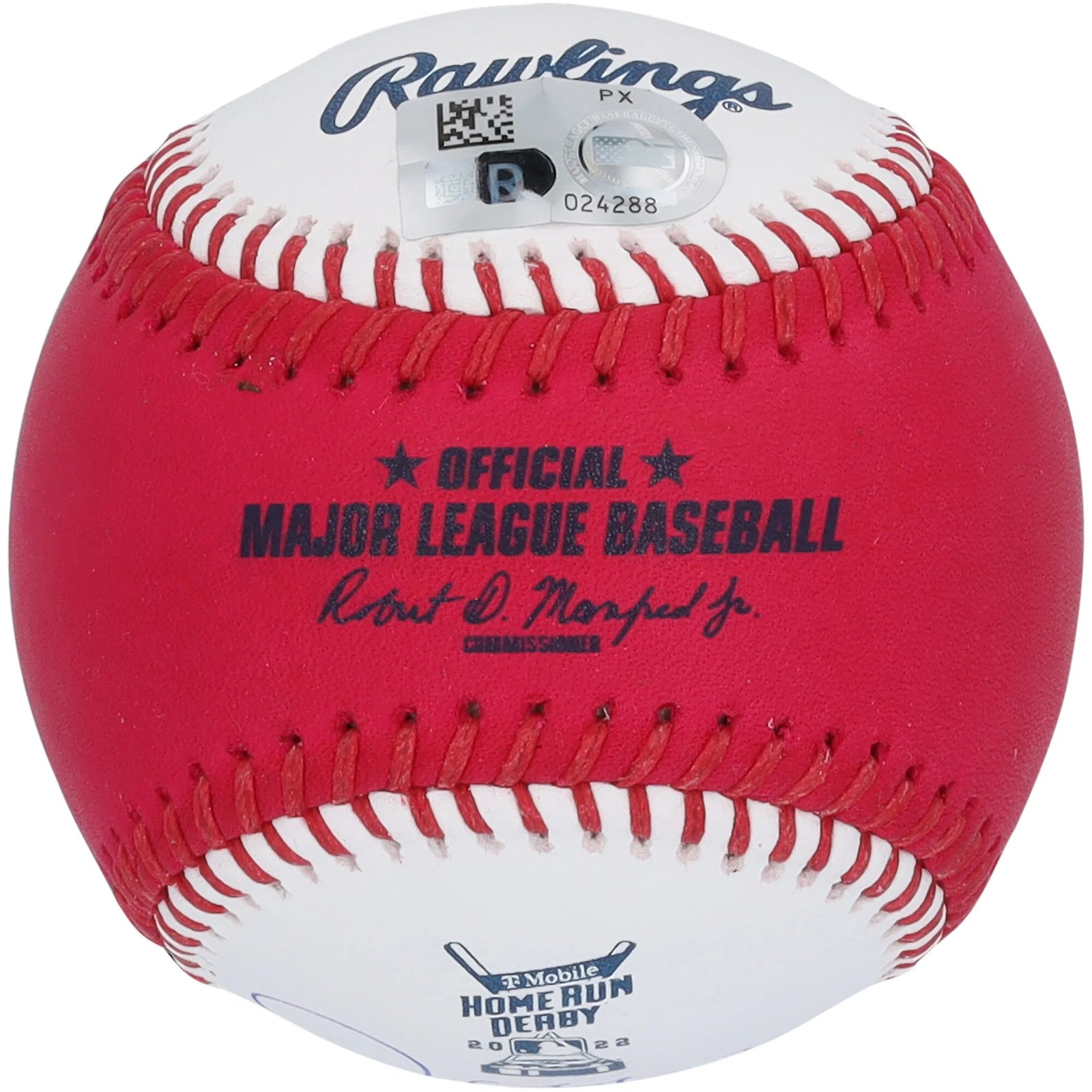 Juan Soto Signed 2022 Home Run Derby Money Baseball | Nationals