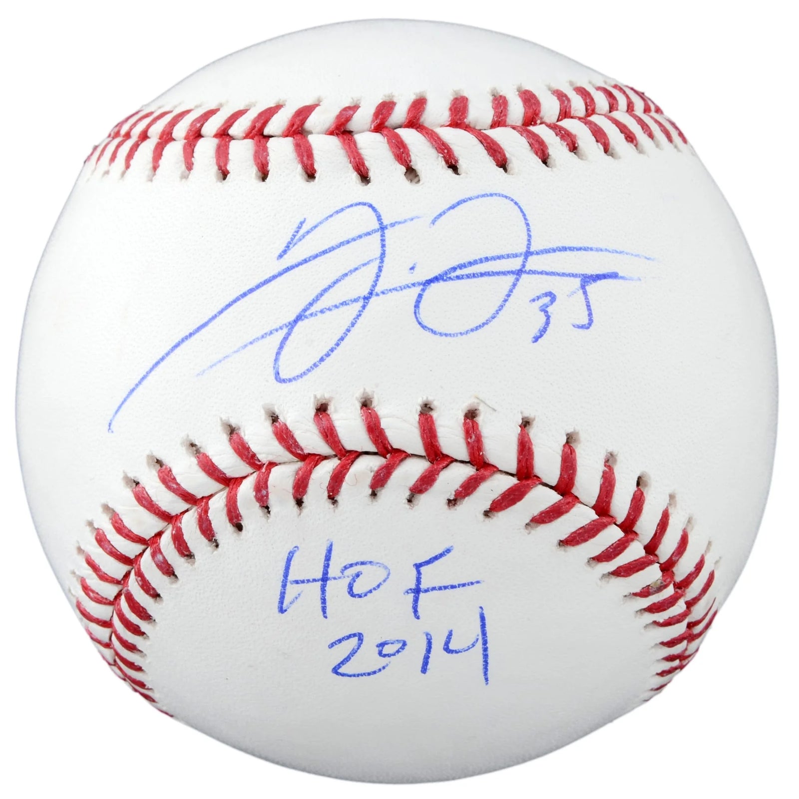 Frank Thomas Signed Baseball | HOF 2014 Inscription