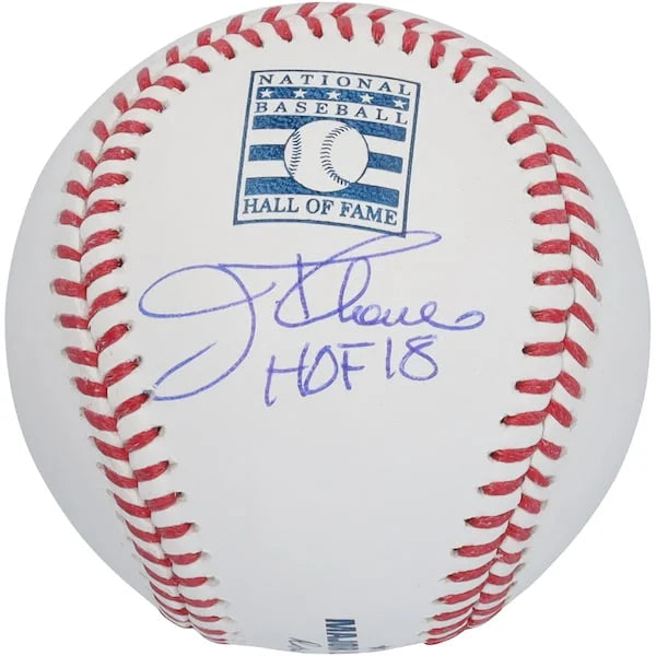 Jim Thome Signed Cleveland Indians Baseball | HOF 18 Inscription