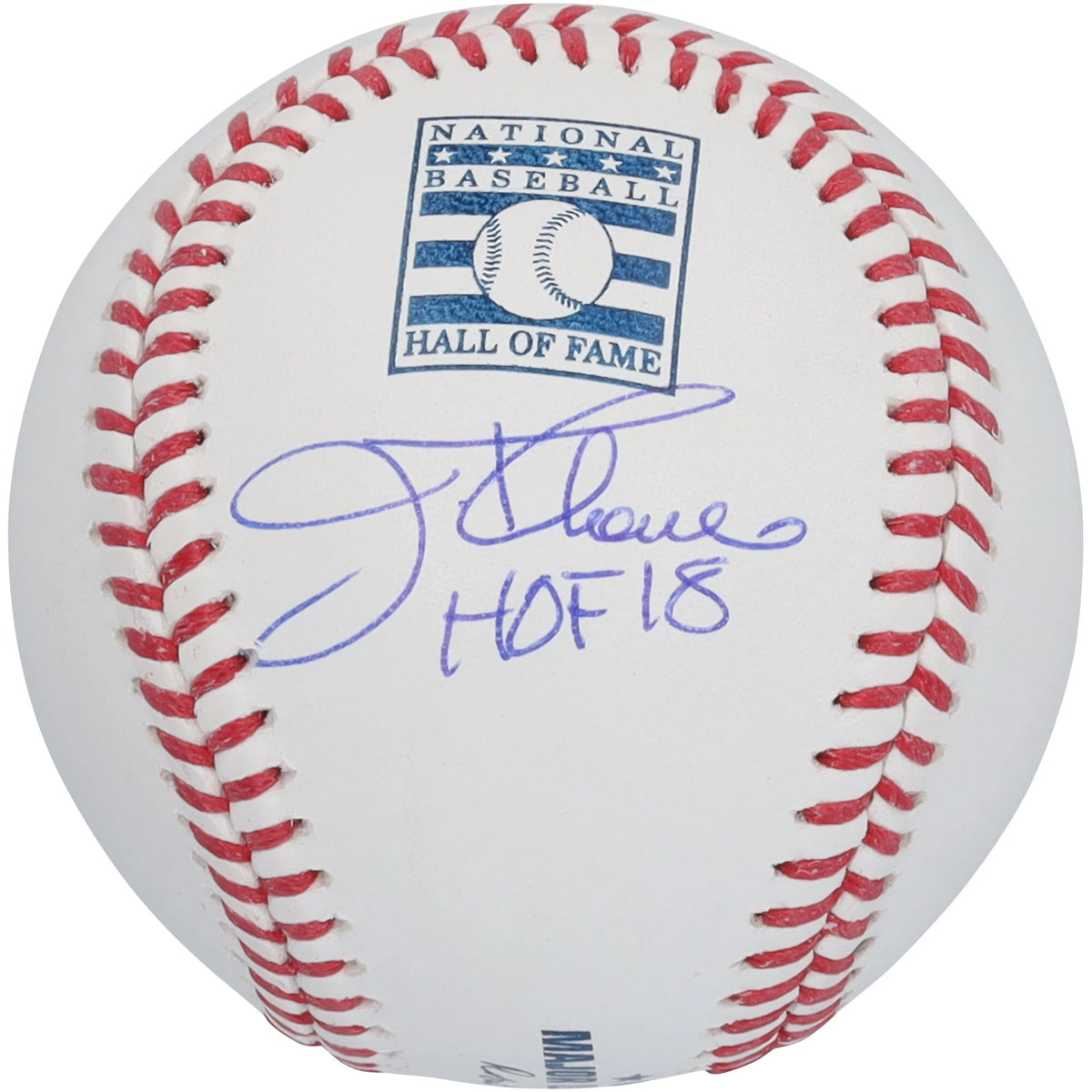 Jim Thome Signed Cleveland Indians Baseball | HOF 18 Inscription