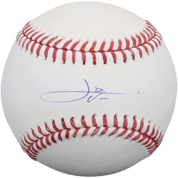 Leo De Vries Signed Athletics Baseball | MLB Authenticated