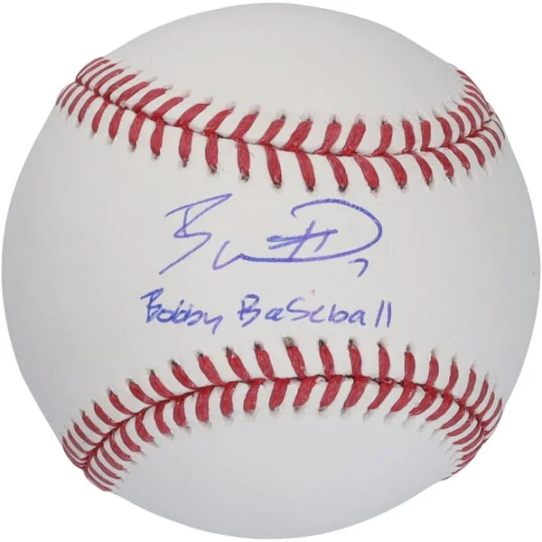 Bobby Witt Jr. Signed Baseball | Bobby Baseball Inscription | WBSBLWI0080