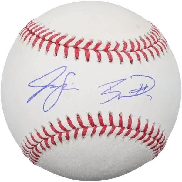 Bobby Witt Jr. & Jac Caglianone Signed Royals Baseball | MLB Authenticated | WBSBLWI0148