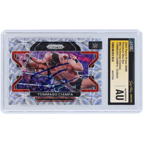 Tommaso Ciampa Signed 2022 Panini Prizm Scope Card #62 | #/199