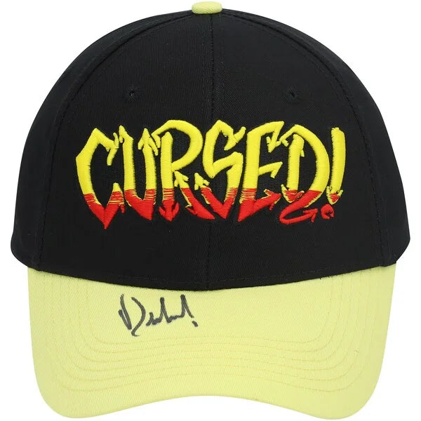 Danhausen Signed Black & Yellow Cursed Adjustable Cap | WWE