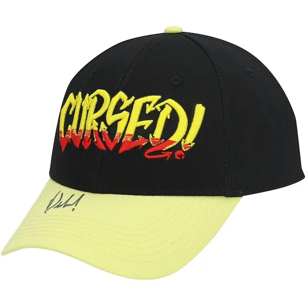 Danhausen Signed Black & Yellow Cursed Adjustable Cap | WWE