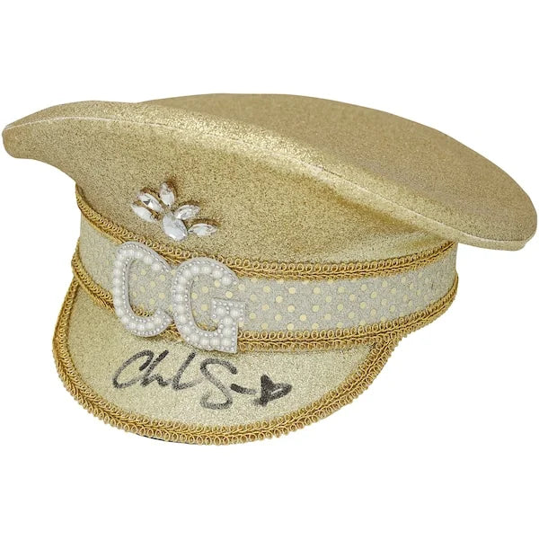 Chelsea Green Signed WWE Gold Cap | Authenticated
