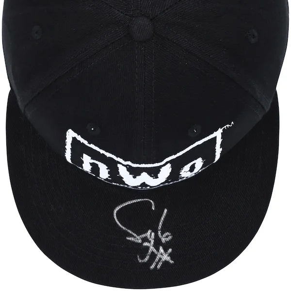 Syxx Signed NWO 4 Life Snapback Cap | Black & White