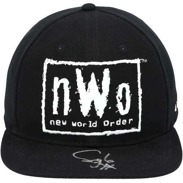Syxx Signed NWO 4 Life Snapback Cap | Black & White