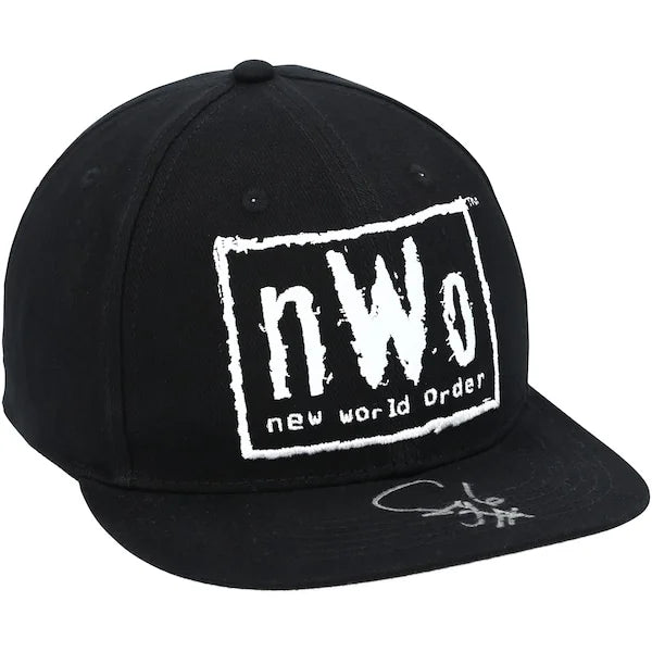 Syxx Signed NWO 4 Life Snapback Cap | Black & White