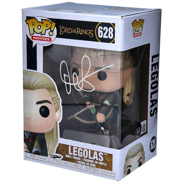 Orlando Bloom Signed Lord of the Rings Legolas Funko Pop #628 | Authenticated